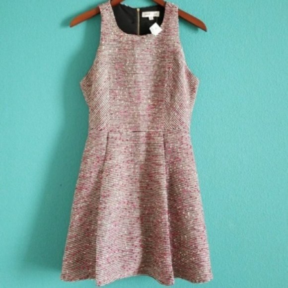 NWT Chandi & Lia Urban Outfitters Tweed Metallic Dress - Picture 3 of 6